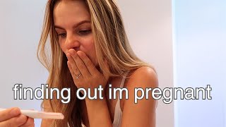 FINDING OUT IM PREGNANT with baby #4 and telling my husband!!!