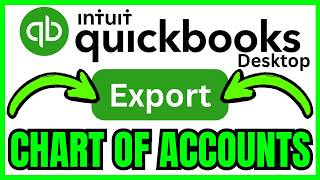 How To EXPORT CHART Of ACCOUNTS From QuickBooks Desktop (QUICK & EASY) 2026