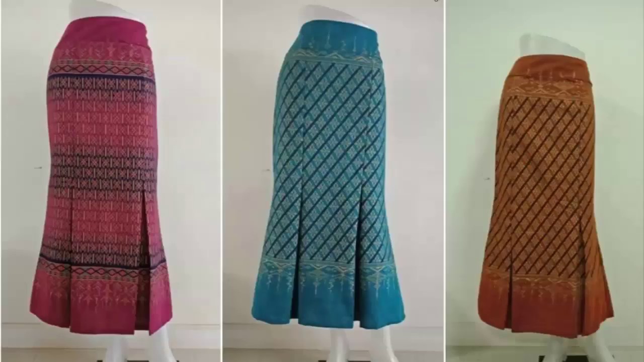 ผ้าถุงสวยเก๋  !  แบบสวย  ตัดง่าย