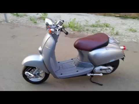 Video Скутер Honda Giorno Crea 50 AF54, 4T, Kupiscooter.ru - youtube