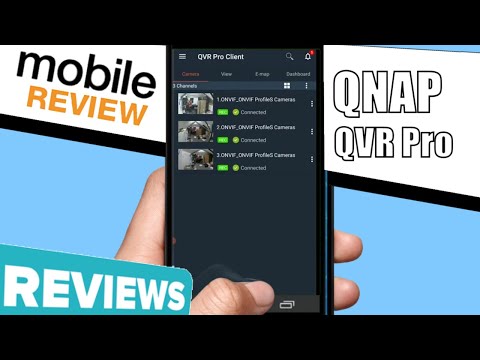 QNAP QVR Surveillance NAS Phone App Review