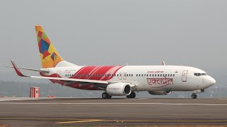 Air India Express വിമാനം കരിപ്പൂർ എയർപോർട്ടിൽ നിന്നും Takeoff ചെയ്യുന്ന ദൃശ്യം | flight Takeoff