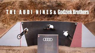 THE AUDI NINES & GODZIEK BROTHERS 🔥 | Good rides and Simon's heavy crash | Godziek Brothers