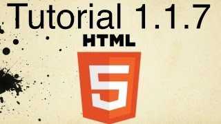 HTML5 Tutorial 1.1.7 | Description Lists
