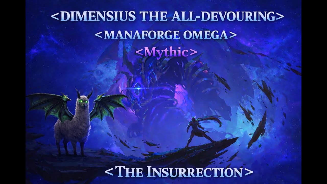 Dimensius the All Devouring Mythic The Insurrection Guild POV kill!