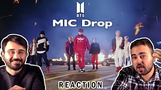 ری اکشن به خفن ترین موزیک بی تی اس - BTS Mic Drop (Steve Aoki Remix) MV First Time Reaction
