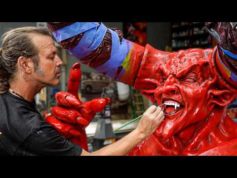 I Sculpted 3 Demons - 5 Min vs. 5 Hour vs. 5 Day