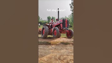Mahindra 265 di new Rotavator testing stunt💥😱#mahindra