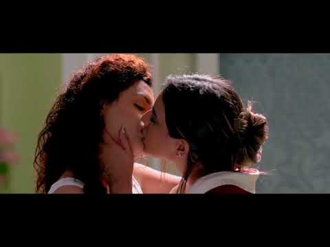 Nia Sharma Hottest Lesbian Kissing Scene !!!
