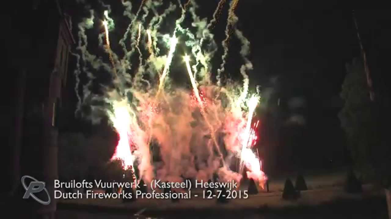 Wedding fireworks - Heeswijk - Dutch Fireworks professional - 12-7-2015 ...