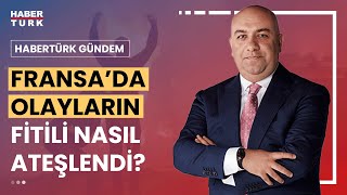 Habertürk Gündem'de Fransa'daki protestolar konuşuluyor screenshot 2