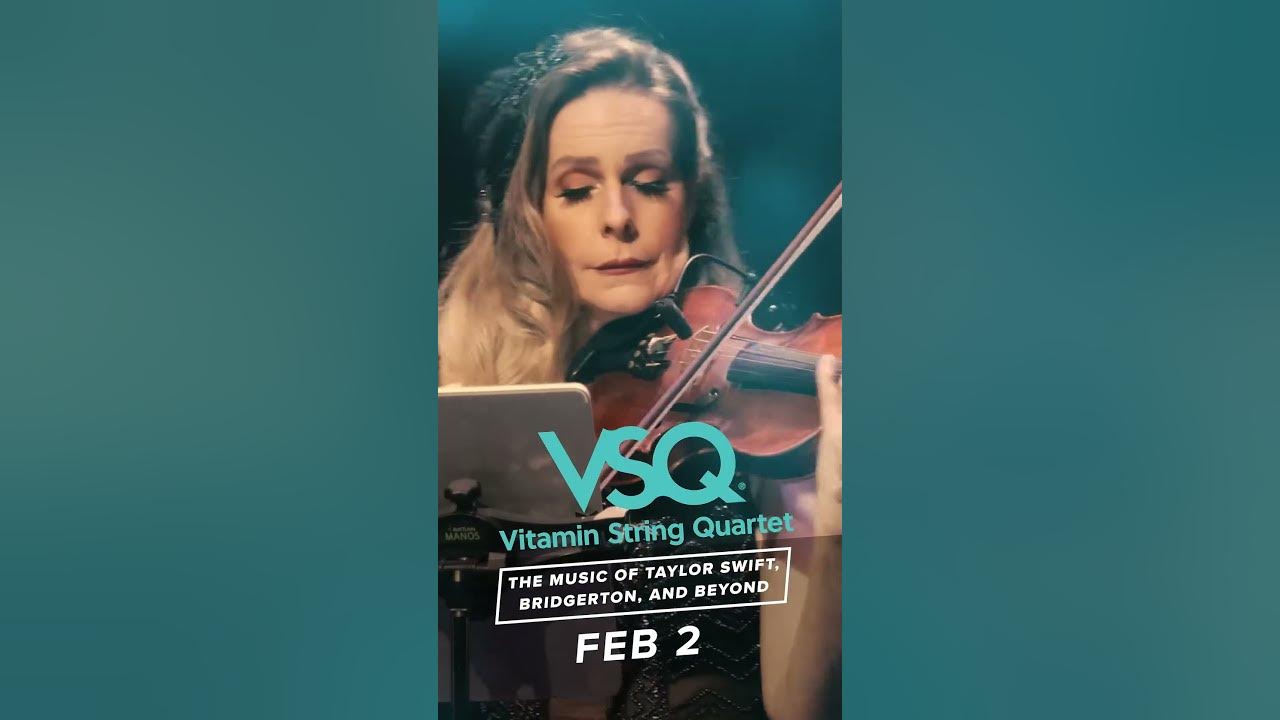 Vitamin String Quartet: The Music of Taylor Swift, Bridgerton, and Beyond Promo #3