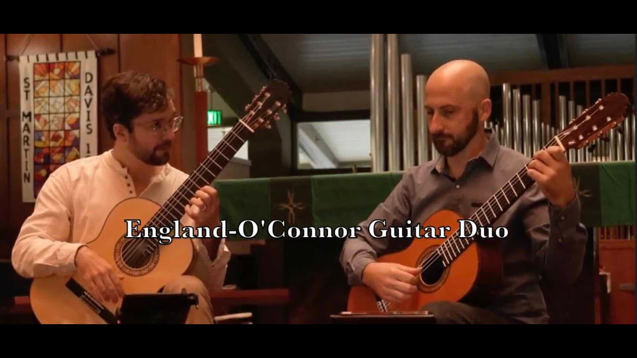 Agua e Vinho by Egberto Gismonti, performers  O'Connor & England Guitar Duo