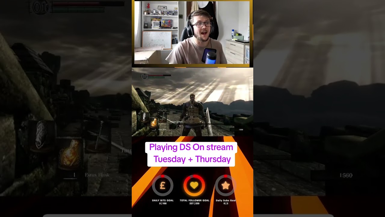 #DARKsouls Luck is unreal #streamer #smallstreamercommunity #gaming #soulsborne #playstationgamer