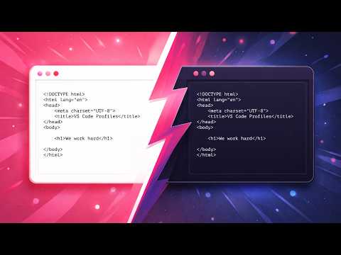 Create Separate Work and Personal Profiles in VS Code