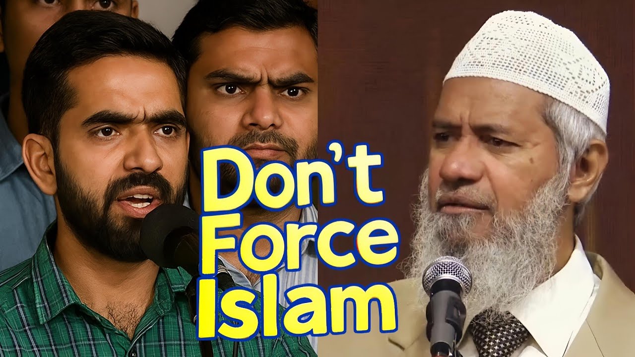 Зачем заставлять всех принимать ислам? Немусульманские дебаты с доктором Закиром Наиком в захваты...