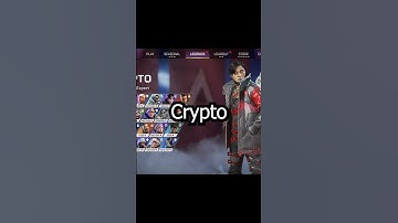 What your apex main says about you - Crypto #apexlegends #shorts