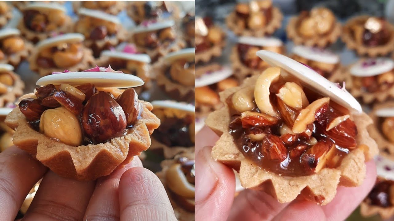 صابلي طويسات🤤 بالنوازين و اكاجو و اللوز مذاق خطير 😋مع كراميل منزلي كيجي معلك من اروع مايكون 👌