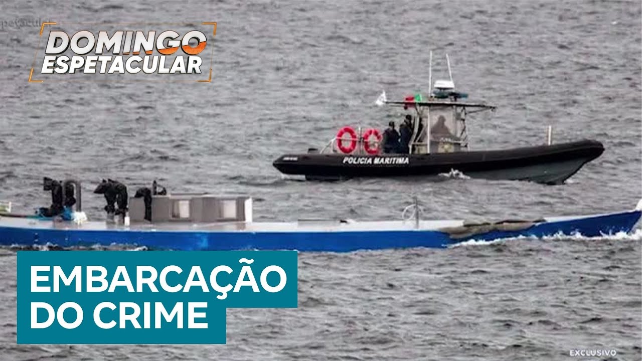 Megaoperação descobre o ‘submarino do tráfico’ na Ilha de Marajó, no Pará