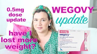 Wegovy 0.5mg UPDATE (new dose) / Type I Diabetes, Weight Loss, Side Effects