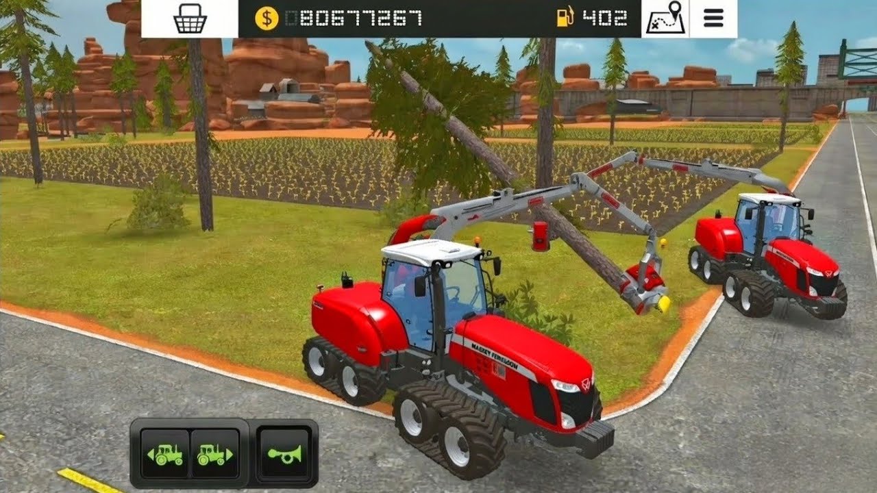 Fs 18 Tree Farming Tree Cutting & Wood Selling Gameplay | Fs18 Multiplayer | Farming Simulator 18 