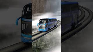 bus driving dangerous road short yt #dangerousdriving #bus #eurotrucksimulator2 #dangerousdriver