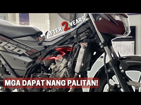 MGA DAPAT I-CHECK AT PALITAN AFTER 2 YEARS | RAIDER 150 FI 2ND YEAR MAINTENANCE