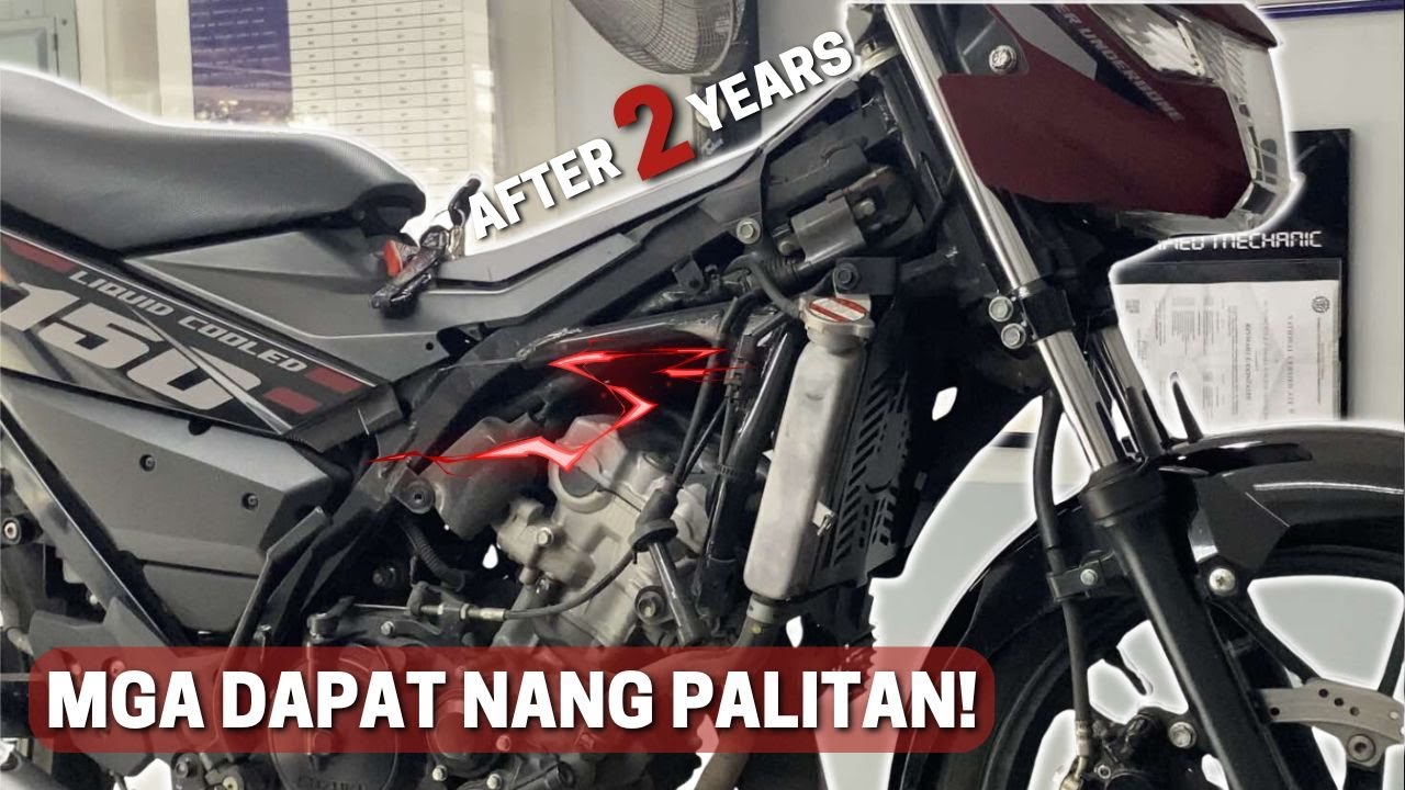 MGA DAPAT I-CHECK AT PALITAN AFTER 2 YEARS | RAIDER 150 FI 2ND YEAR MAINTENANCE