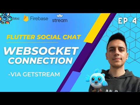 Flutter Social Chat / GetStream & Firebase & BLoC Pattern - WebSocket Connection via GetStream - [4]