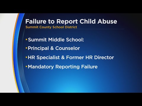 Summit County school employees indicted for failure to report child abuse