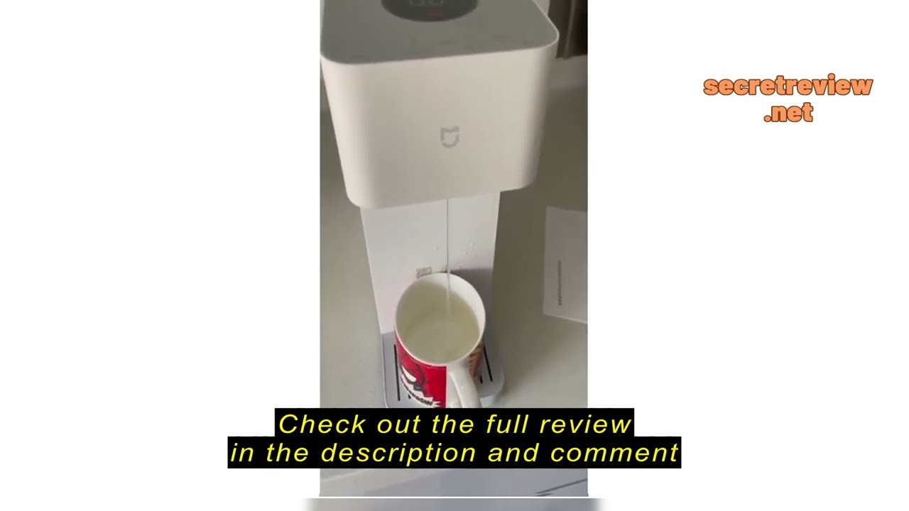 Review Xiaomi Mijia Smart Water Dispenser 3s Instant Heat Hot and Cold Desktop Electric Water