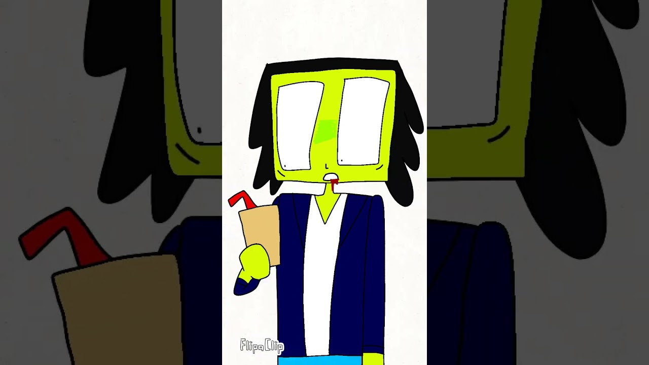 Microsoft David Accidentally Drinks Animal Blood #animation #davemadson