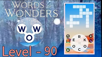 Words of Wonders level 90