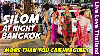 At Night In BANGKOK | SILOM More Than You Can Imagine #livelovethailand