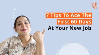 Got A New Job? Here's How You Can Ace The First 60 Days | YouTube #Shorts