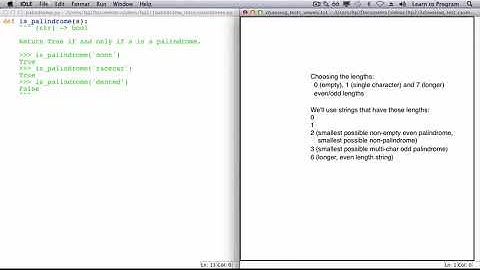 Learn to Program Crafting Quality Code 1 4 Choosing Test Cases 703