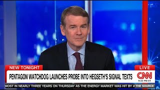 Bennet Discusses Fired National Security Officials, Signal Intelligence Leak