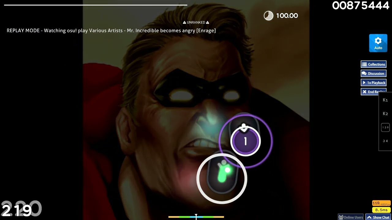 (osu!) Mr. Incredible becoming angry