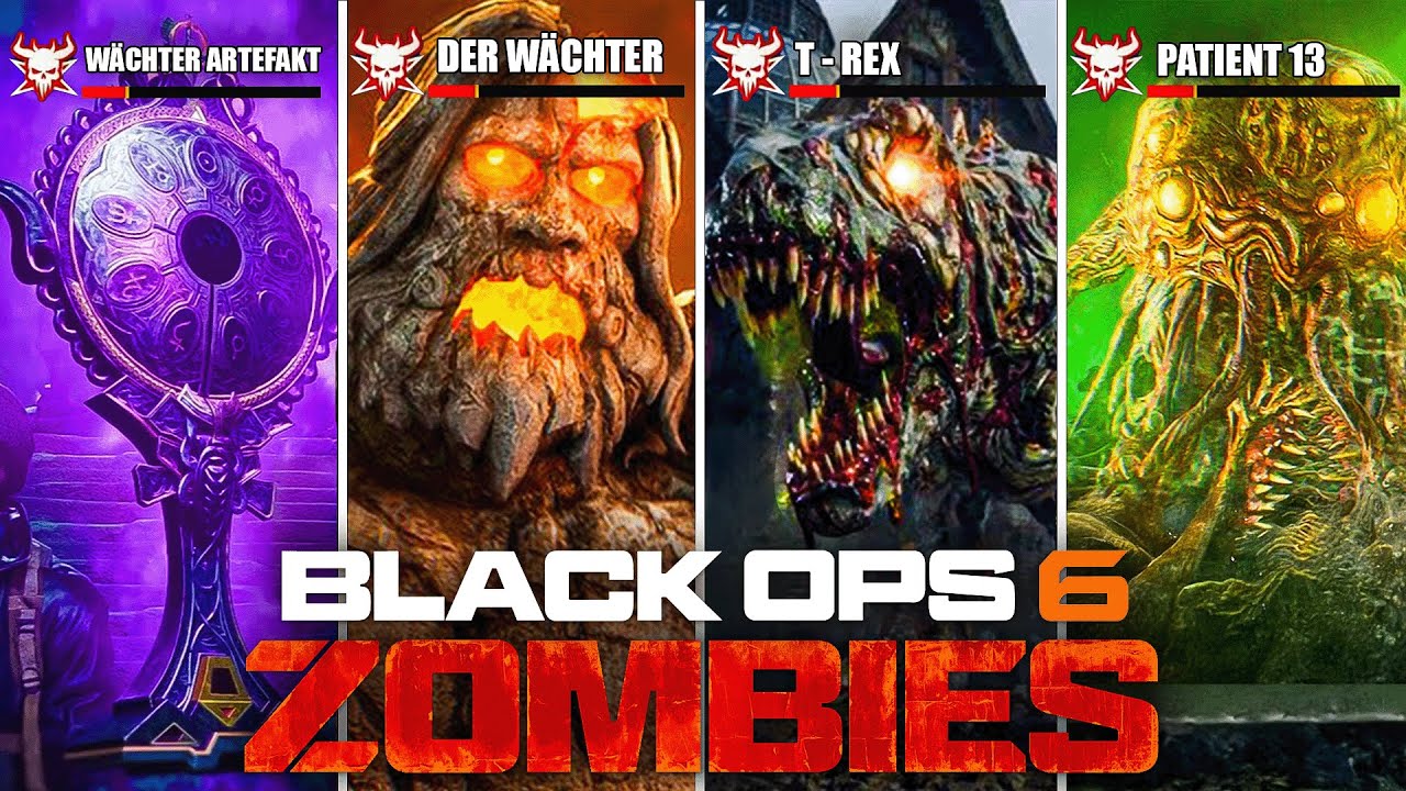 ALLE Haupteaster Eggs in Black Ops 6 Zombies!