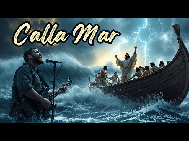 CALLA, MAR✝️ | Jesús Calma la Tempestad (Historia Bíblica Cantada)