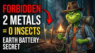 Connecting Two Metals REPELS ALL Insects — The "Earth Battery" Secret