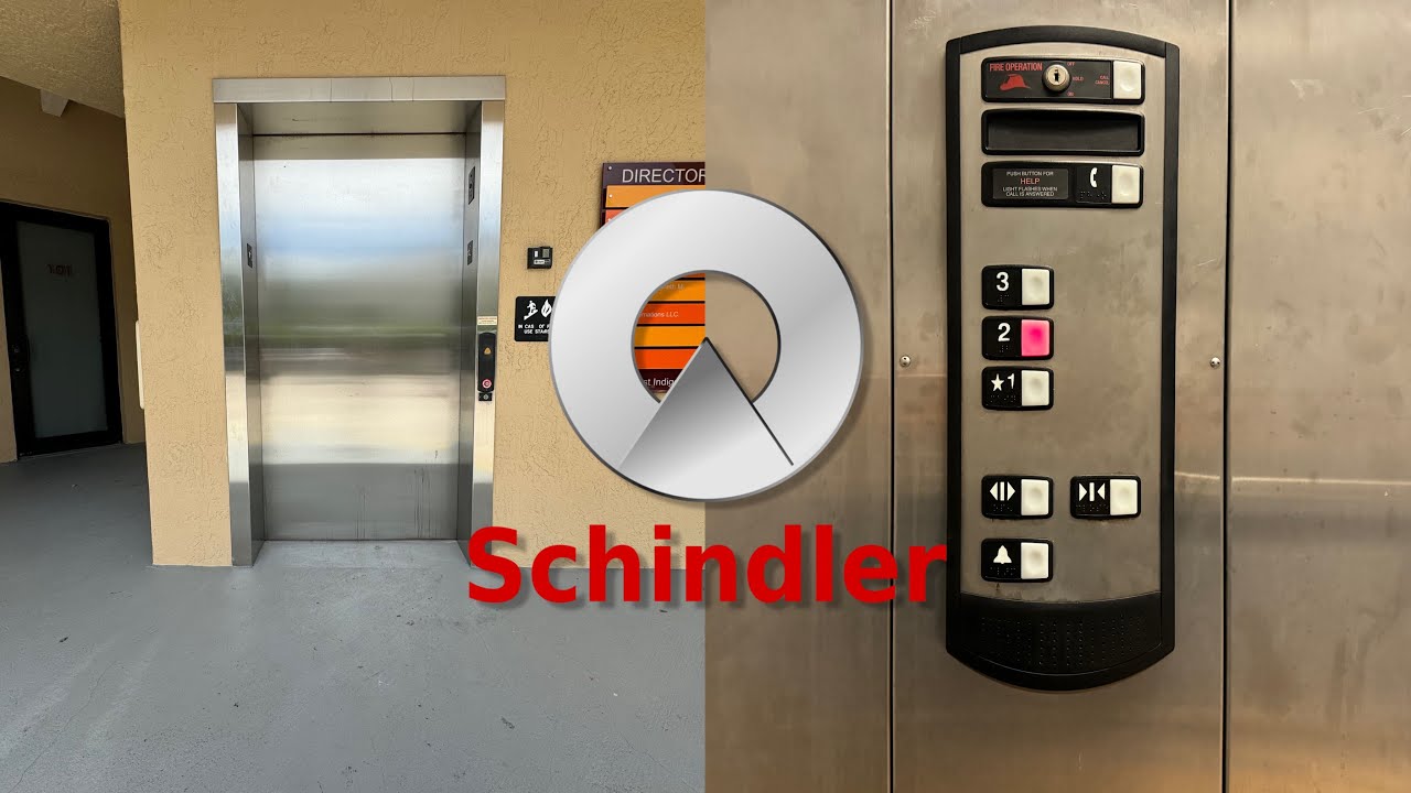 Schindler Hydraulic Elevator, 9780 E Indigo St, Palmetto Bay, FL - YouTube