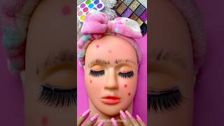 ASMR Makeup Planet Mannequin Skincare Sounds Video No talking Transformation