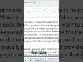 Microsoft Word Tip 4
