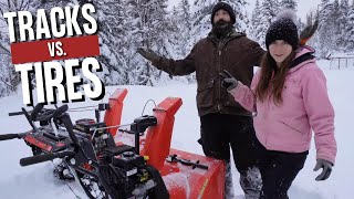 Alaskan Snow Day | Snow Blower Dilemma and Breakdowns