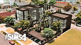 The Sunset Residences - Del Sol Valley Apartment Complex || The Sims 4 Speed Build