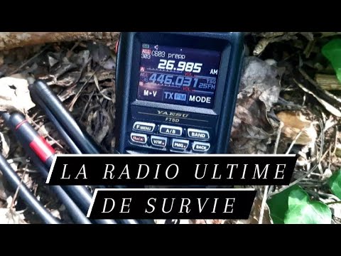 Shtfcomms la radio ultime dvacuation et de survie Yaesu FT5D