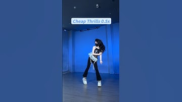 Cheap Thrills | Dance Tutorial (Slowed & Mirrored)