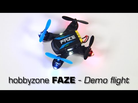 hobbyzone FAZE V2 Nano RC Quadrocopter - Demo flight