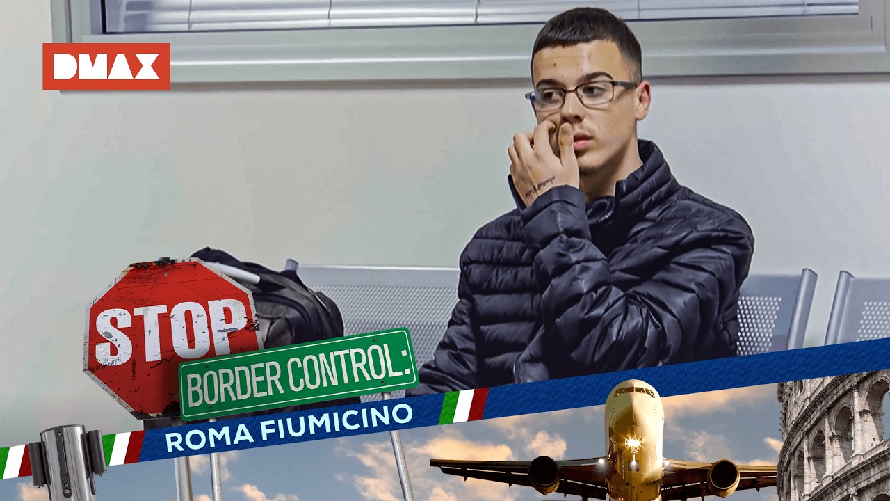 Tenta il volo per Dublino con un passaporto FAKE | Border Control Roma Fiumicino